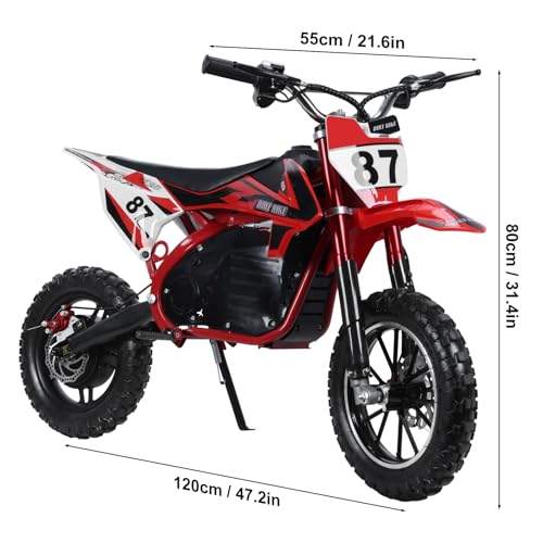 Electric Dirt Bike 36V 500W Off Road Mini Motocross for Teens Adults E684485