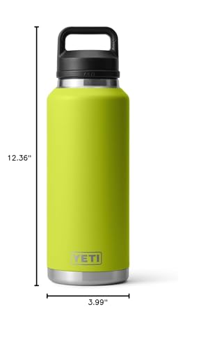 YETI Rambler 46 oz Bottle, Vacuum Insulated, Stainless Steel with Chug Cap P841780