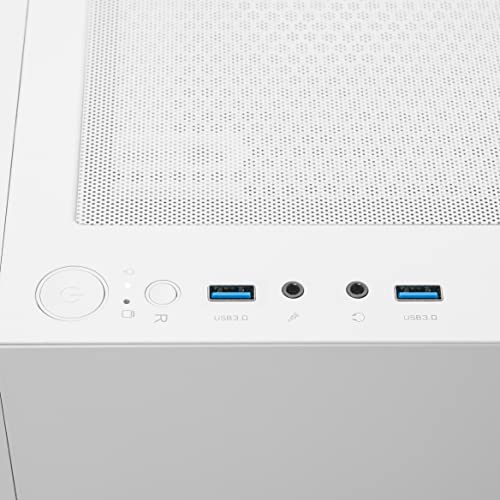 Thermaltake LCGS Quartz R66 Gaming Desktop, AMD Ryzen 5 5600, RX 6600, 1TB NVMe, Windows 11 K558
