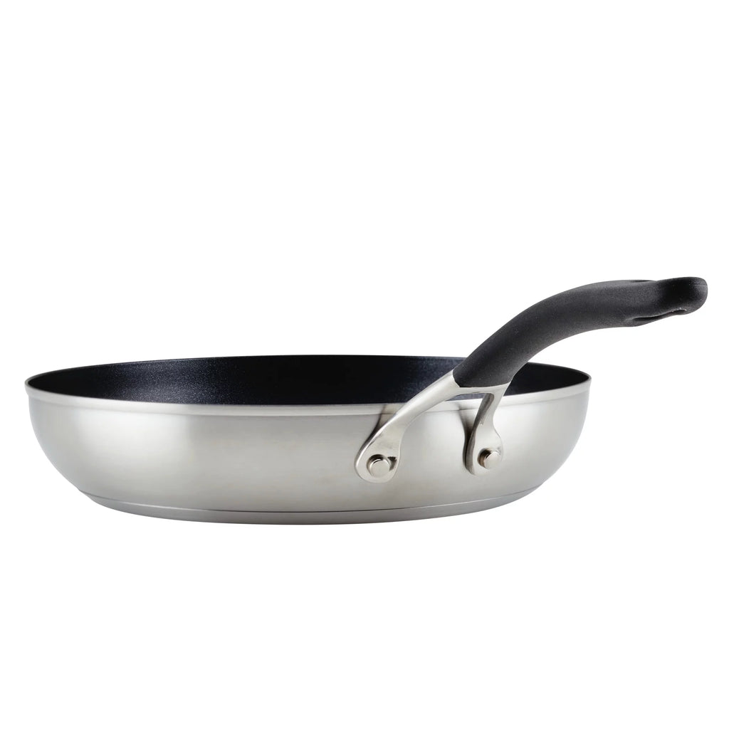 Circulon SteelShield 10.25 inch Stainless Steel Skillet Q188546