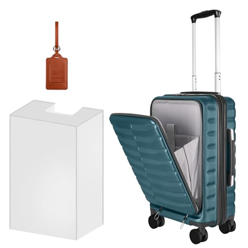 Lightweight 3-Piece Hardshell Luggage Set with Spinner Wheels & TSA Lock, Light Avocado Green B502471