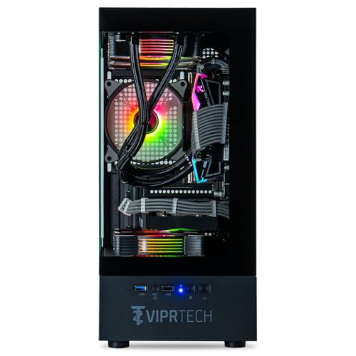 ViprTech Reaper 3.0 Liquid-Cooled Gaming PC, Ryzen 7 7700, RTX 4070 Super, 32GB DDR5 C7066