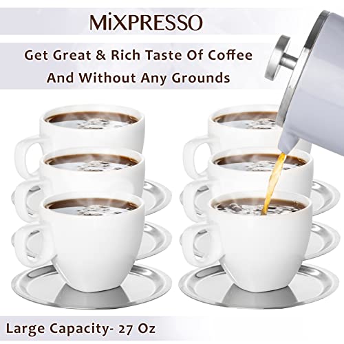 Mixpresso Stainless Steel French Press Coffee Maker 27 Oz T829384