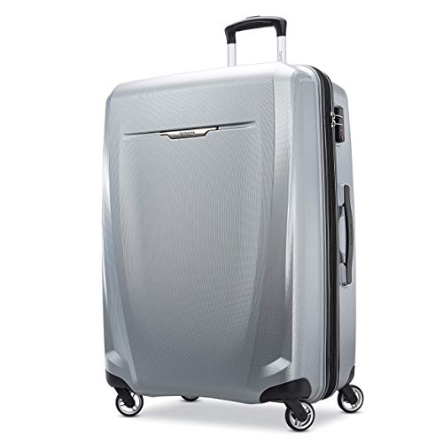 Samsonite Winfield 3 DLX Hardside Expandable Luggage, Silver, Carry-On 20-Inch F64293