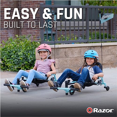 Razor Crazy Cart Shuffle Drifting Go-Kart for Kids Ages 4+ W602471