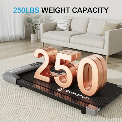 SupeRun Walking Pad, Under Desk Treadmill with Remote Control, 2.5 HP Y8357