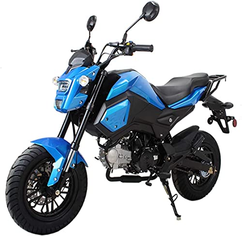 HHH Vader 125 Motorcycle Gas Bike with Big Headlights (Black) M2726