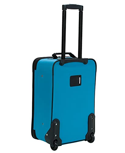 Rockland Journey Softside Upright Luggage Set, Expandable, 4-Piece K56322