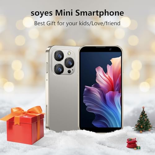 Mini Phone 4G Unlocked Small Smartphone 3.0" Touch Screen Dual SIM 2GB+16GB Black P776944