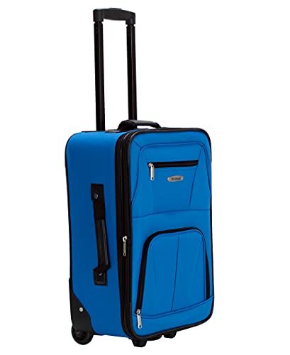 Rockland Journey Softside Upright Luggage Set, Expandable, 4-Piece K56322