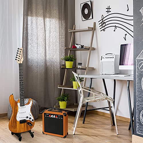 LyxPro Electric Guitar 39" Beginner Starter Kit with 20W Amp, Black B69338