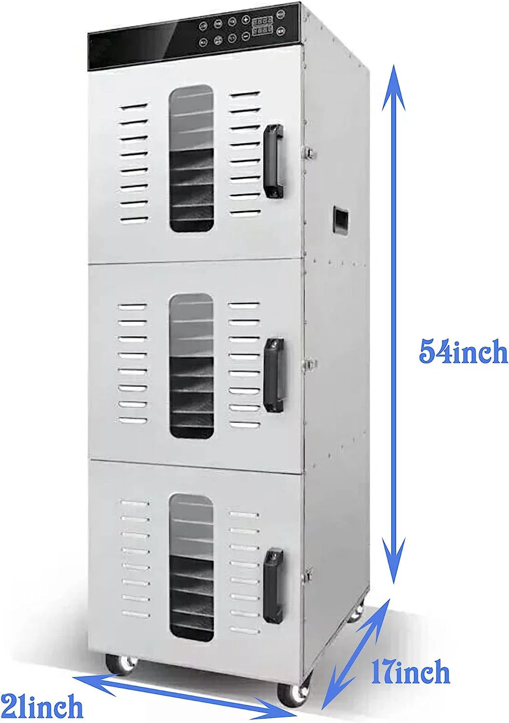 Cooler Depot Heavy Duty 30 Tray Commercial Food Dehydrator 208-240V W514