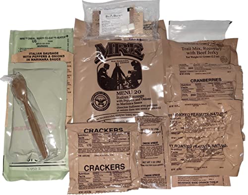 USGI Individual MRE Pepperoni Pizza Meal Ready to Eat L156328