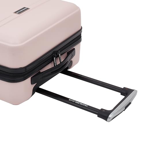 Travelers Club Skyline Spinner Luggage, Gray, 22-Inch Carry-On L8594
