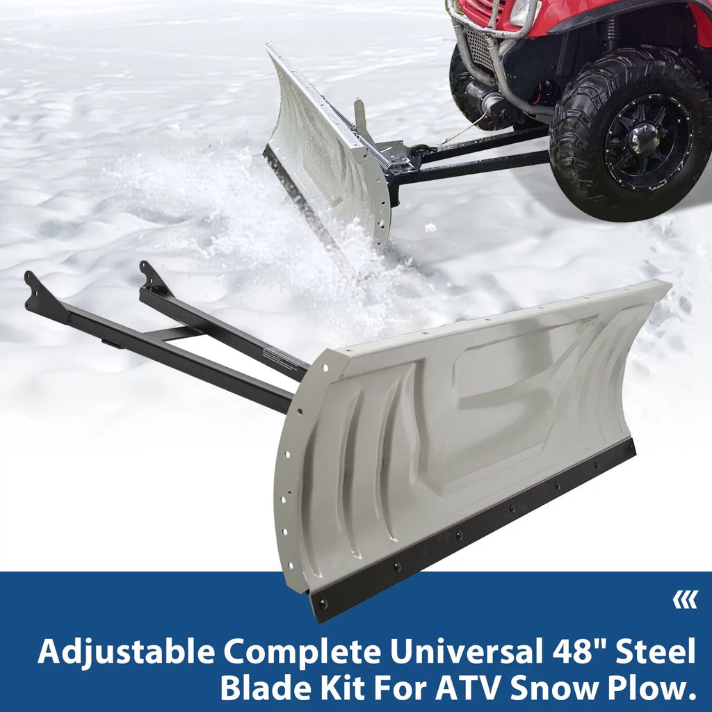 Kojem 48" Universal Adjustable Snow Plow Blade for ATV M1550