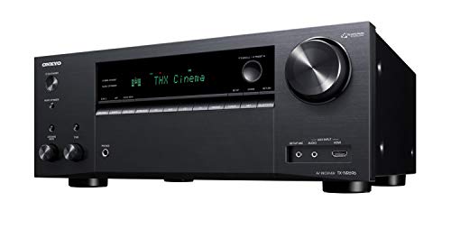 Onkyo TX-NR696 Smart AV Receiver, Dolby Atmos, 4K Ultra HD, Black M275
