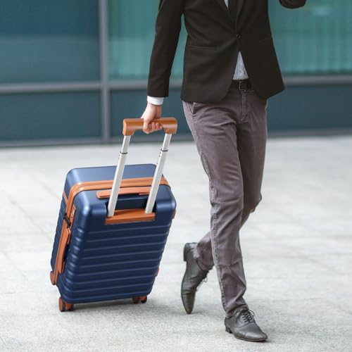 Luggage Sets 3 Piece, Carry On 20 Inch Hardside Suitcase with Spinner Wheels and TSA Lock J67858