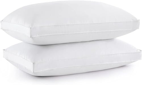 puredown® Goose Feathers and Down White Pillows King Size Set of 2 G471477