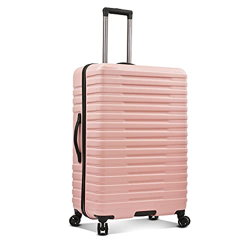 U.S. Traveler Boren Polycarbonate Hardside Carry-on Suitcase with 8 Spinner Wheels, Teal, 22-Inch S2578