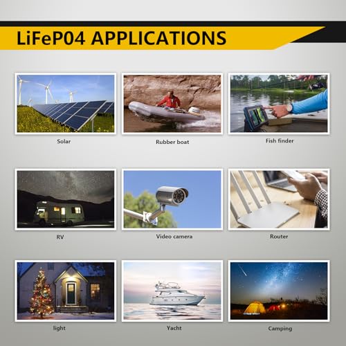 12V 20Ah LiFePO4 Deep Cycle Battery 2 Pack with 40A BMS X9348