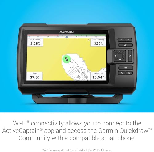 Garmin Striker Vivid 7cv Fishfinder with GT20-TM Transducer M900