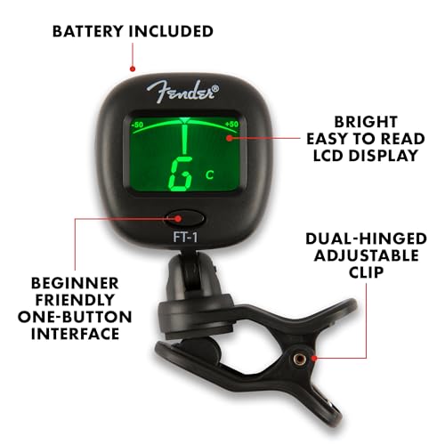 Fender FCT-2 Clip-On Tuner S715