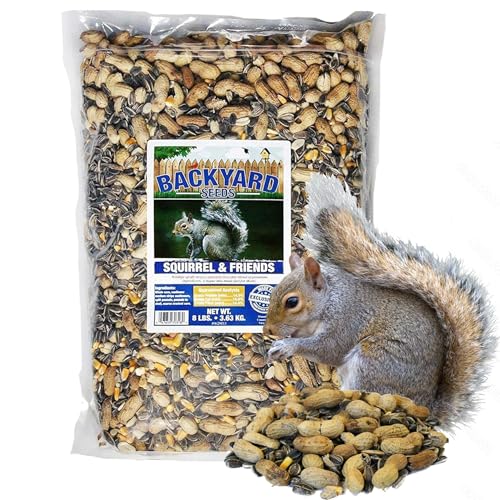 Backyard Seeds Squirrel & Chipmunk Food Mix – 8 lb Bag W532013