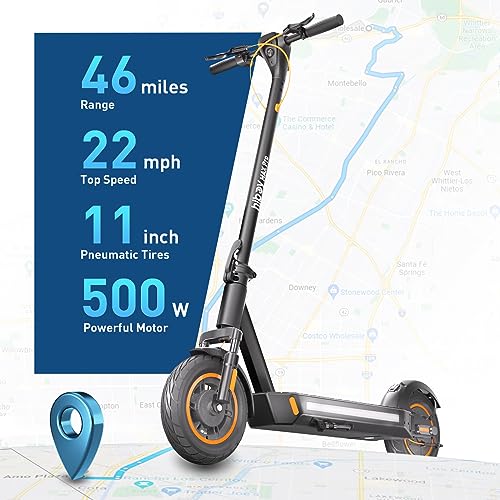 Hiboy MAX Pro Electric Scooter, 22 MPH, 650W Motor, 11" Tires Z64117