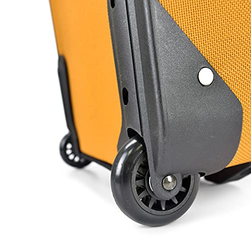 U.S. Traveler Rio Expandable Carry-on Luggage, Orange R95197