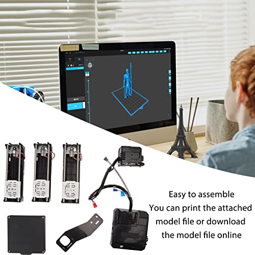 FDM Mini 3D Printer, High Accuracy, Quick Assembly for Beginners I3204