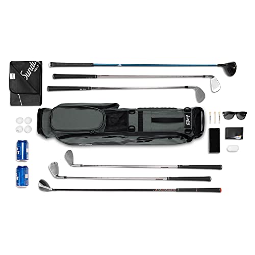 Sunday Golf El Camino Golf Stand Bag, Lightweight with Strap, 3.9 lbs O884