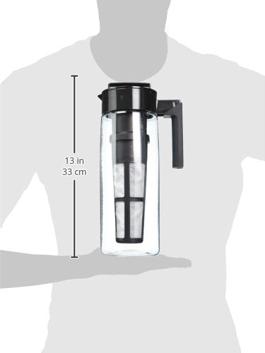 Takeya Tritan Cold Brew Coffee Maker - 1 Quart, Black W8574