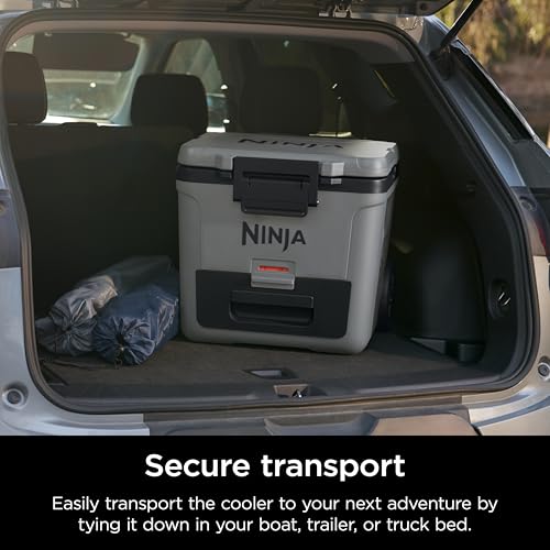 Ninja FrostVault 45QT Cooler with Wheels, Lakeshore Blue M1144