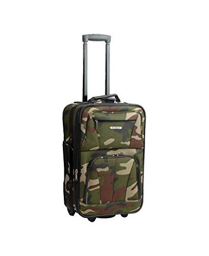 Rockland Journey Softside Upright Luggage Set, Expandable, 4-Piece K56322