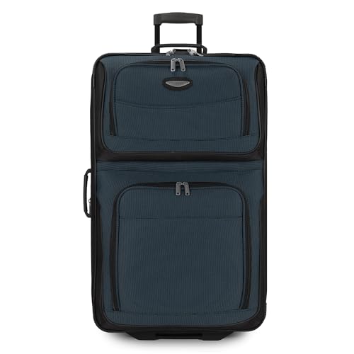 Travel Select Amsterdam 4-Piece Softside Expandable Luggage Set, Gray V976