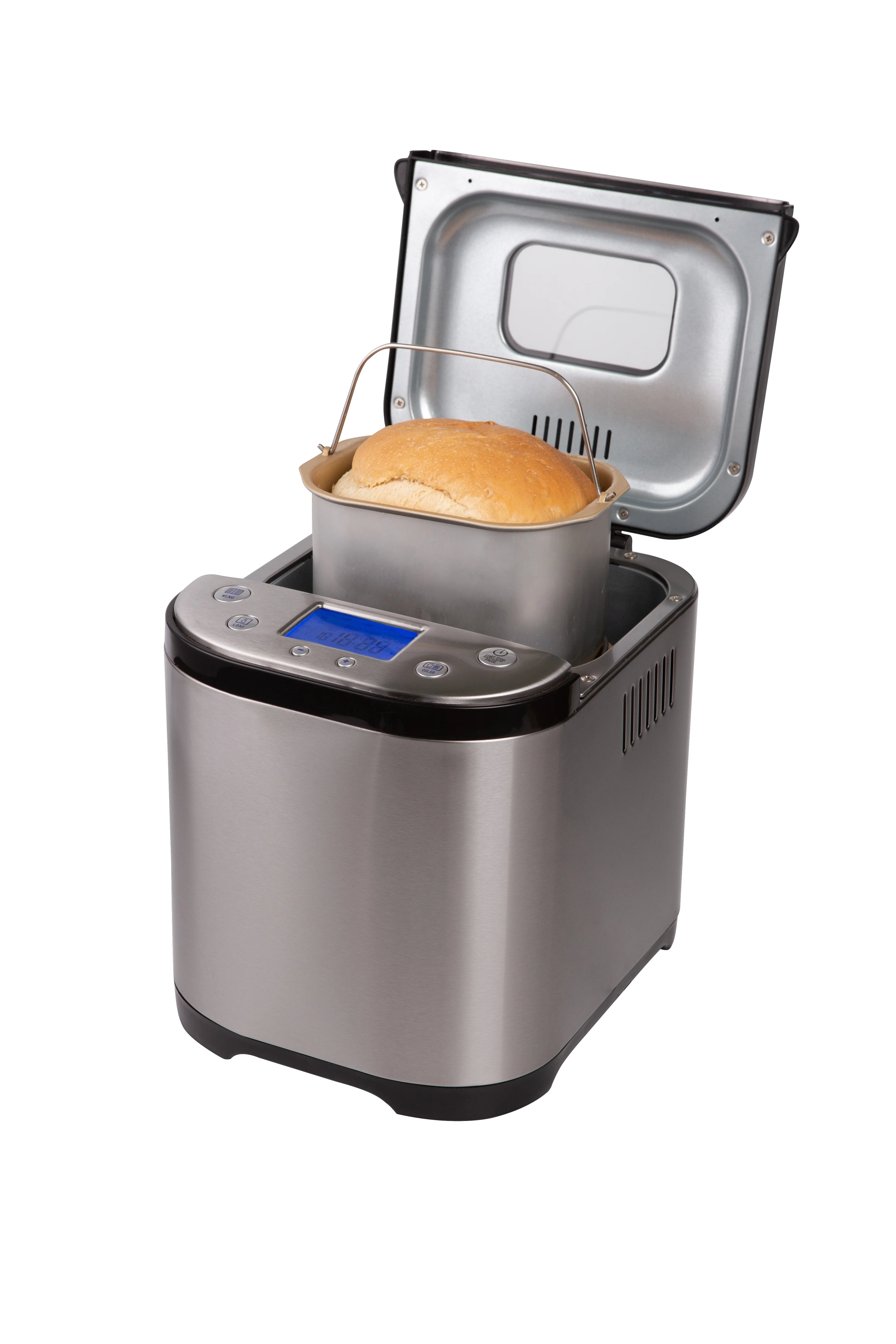 FRIGIDAIRE 15 Program Stainless Steel Bread Maker, 2LB XL Loaf Q90347