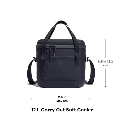 Hydro Flask Cooler Bag - Insulated Soft Lunch Bag - 12 L, Koala Gray and Black A977074
