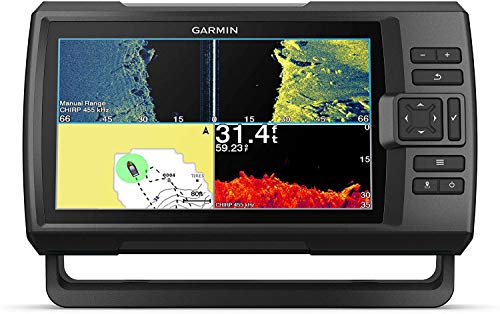 Garmin Striker Vivid 9sv Bundle with Transducer and Protective Cover, 9-inch Fishfinder O662781