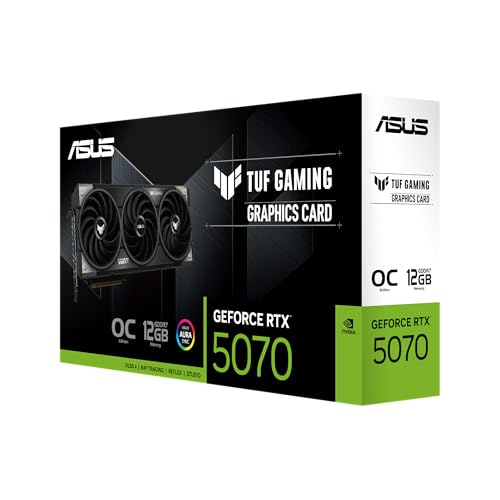 ASUS Prime GeForce RTX 5070 12GB GDDR7 Graphics Card Y3123