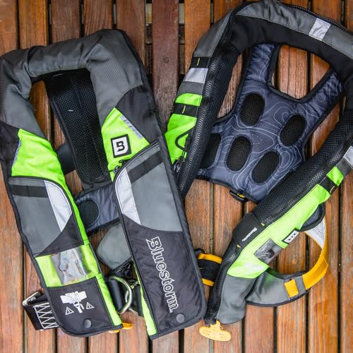 BLUESTORM Stratus 35 Inflatable Life Jacket PFD for Adults, USCG Approved K83495