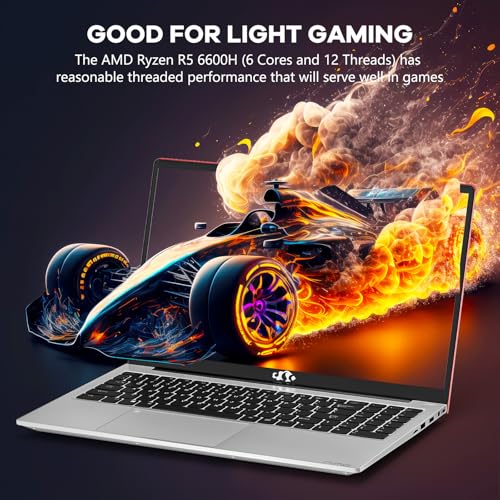 NIMO 15.6" FHD Gaming Laptop, AMD Ryzen 5, 32GB RAM 1TB SSD O691531