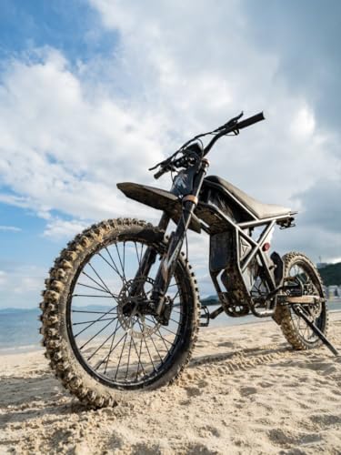 GT73 Electric Dirt Bike for Adults 2500W, 37MPH, 85 Mile Range C7558