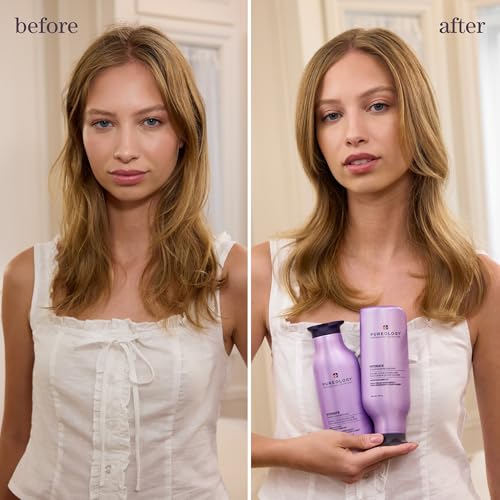 Pureology Hydrate Shampoo & Conditioner Set for Color Treated Hair, Sulfate-Free Y273