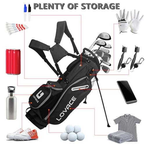 14-Way Golf Stand Bag, Lightweight for Men and Women C3556
