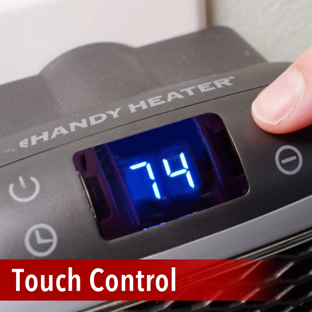 Handy Heater Turbo Personal Electric Ceramic Space Heater, 800 Watts T926988