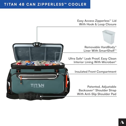 Arctic Zone Titan Deep Freeze Zipperless Hardbody Cooler W899