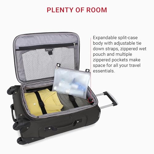 SwissGear Sion Softside Expandable Roller Luggage 3 Piece Set N784870