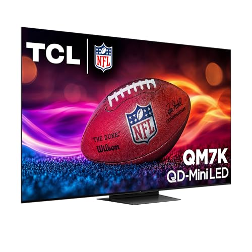 TCL 55-Inch Class QM7K Series QD-Mini LED 4K UHD Google Smart TV S7338