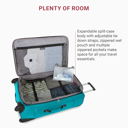 SwissGear Sion Softside Expandable Roller Luggage 3 Piece Set N784870