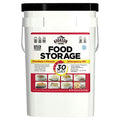 AUGASON FARMS Emergency Food Supply Bucket, 307 Servings, Dehydrated Meal Kit, Variety Pail, Long Shelf Life Just-Add-Water Meals for Prepping, Disaster Survival, Camping, Hiking, and More